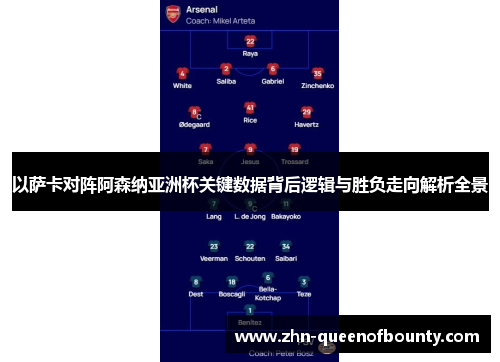以萨卡对阵阿森纳亚洲杯关键数据背后逻辑与胜负走向解析全景